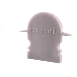 Obrázek pro produkt Koncovka R-ET-02-12 šedá 27 mm 2 ks - DEKOLIGHT
