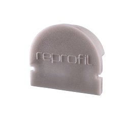 Obrázek pro produkt Koncovka R-AU-01-12 šedá 18 mm 2 ks - DEKOLIGHT