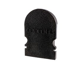 Obrázek pro produkt Koncovka R-AU-02-10 černá 16 mm 2 ks - DEKOLIGHT