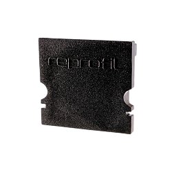 Obrázek pro produkt Koncovka H-AU-02-15 černá 21 mm 2 ks - DEKOLIGHT