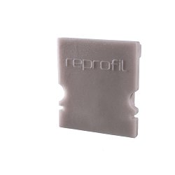 Obrázek pro produkt Koncovka H-AU-02-12 šedá 18 mm 2 ks - DEKOLIGHT
