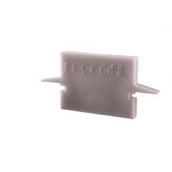 Obrázek pro produkt Koncovka H-ET-01-10 šedá 25 mm 2 ks - DEKOLIGHT