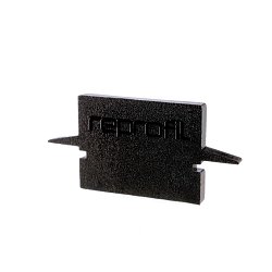Obrázek pro produkt Koncovka H-ET-01-10 černá 25 mm 2 ks - DEKOLIGHT