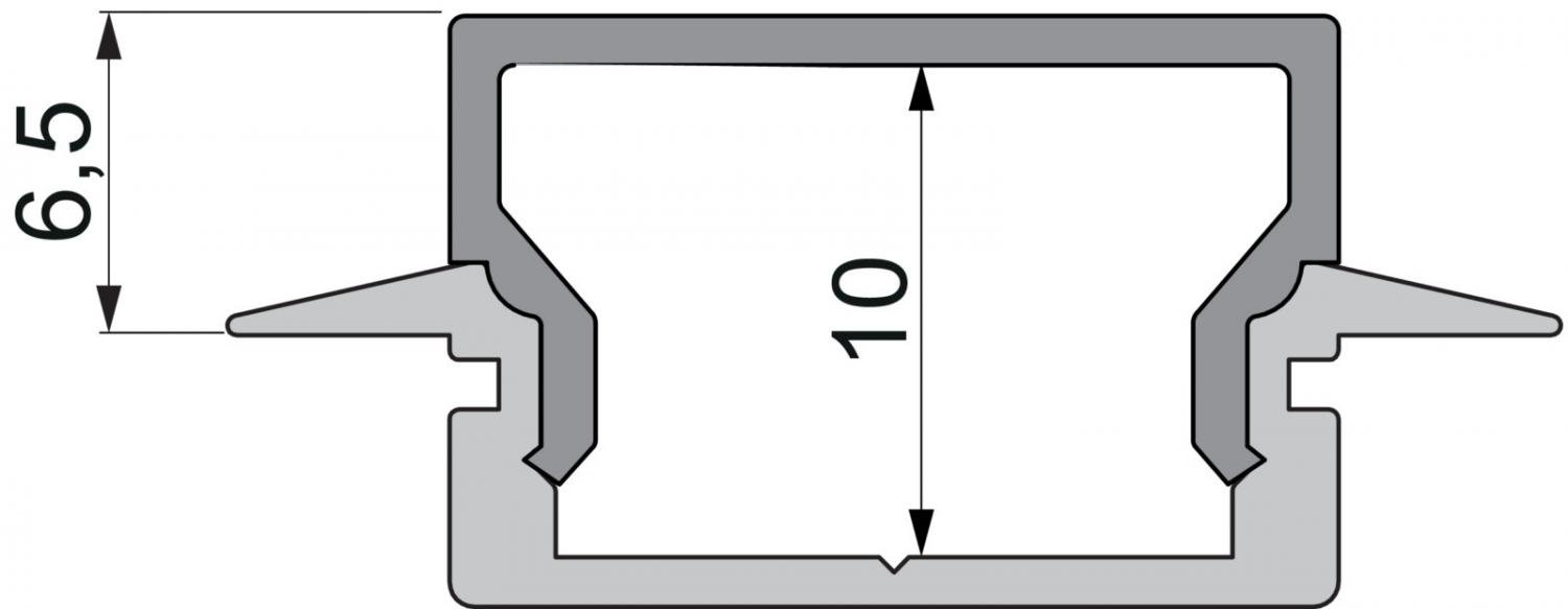 IMPR 979052 Koncovka H-ET-01-12 černá 27 mm 2 ks - DEKOLIGHT (obrázek 2)