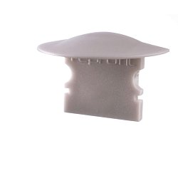 Obrázek pro produkt Koncovka F-ET-02-10 šedá 25 mm 2 ks - DEKOLIGHT