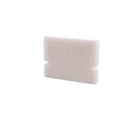 Obrázek pro produkt Koncovka H-AU-01-10 bílá 16 mm 2 ks - DEKOLIGHT