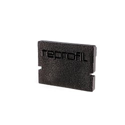 Obrázek pro produkt Koncovka H-AU-01-10 černá 16 mm 2 ks - DEKOLIGHT