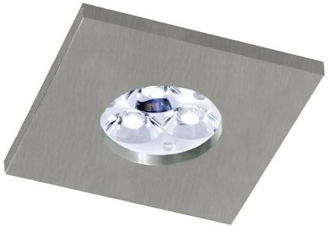 BPM 3006.01.RF.SA-SA.GU Vestavné svítidlo Aluminio Plata IP65, kartáč.hliník 1x50W, 230V (stárý kód BPM 3006GU) - BPM