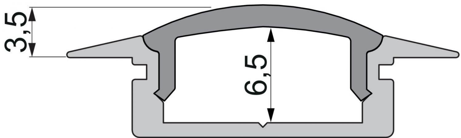 IMPR 978600 Koncovka F-ET-01-12 bílá 27 mm 2 ks - DEKOLIGHT (obrázek 2)