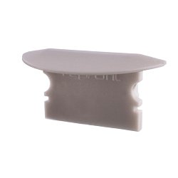Obrázek pro produkt Koncovka P-ET-02-15 šedá 30 mm 2 ks - DEKOLIGHT