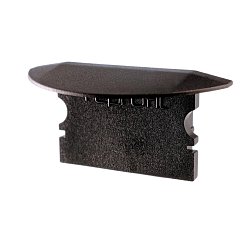 Obrázek pro produkt Koncovka P-ET-02-15 černá 30 mm 2 ks - DEKOLIGHT
