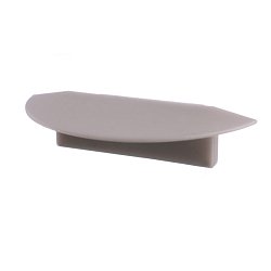 Obrázek pro produkt Koncovka P-ET-01-15 šedá 30 mm 2 ks - DEKOLIGHT