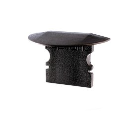 Obrázek pro produkt Koncovka P-ET-02-08 černá 23 mm 2 ks - DEKOLIGHT