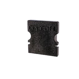 Obrázek pro produkt Koncovka P-AU-02-08 černá 14 mm 2 ks - DEKOLIGHT