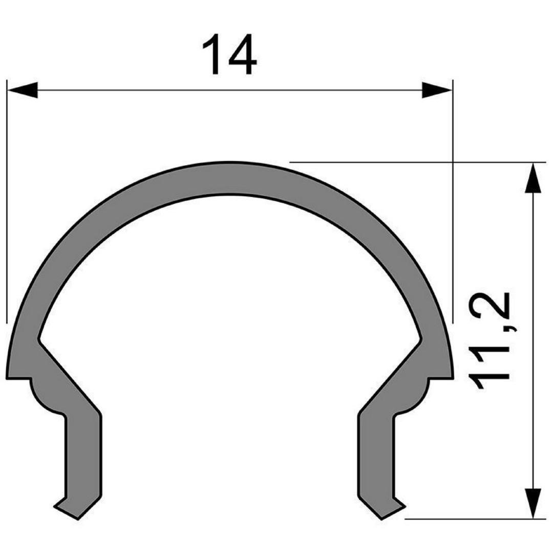 IMPR 984505 Kryt R-01-08 mléčný  40% propustnost 2000 mm - DEKOLIGHT (obrázek 3)