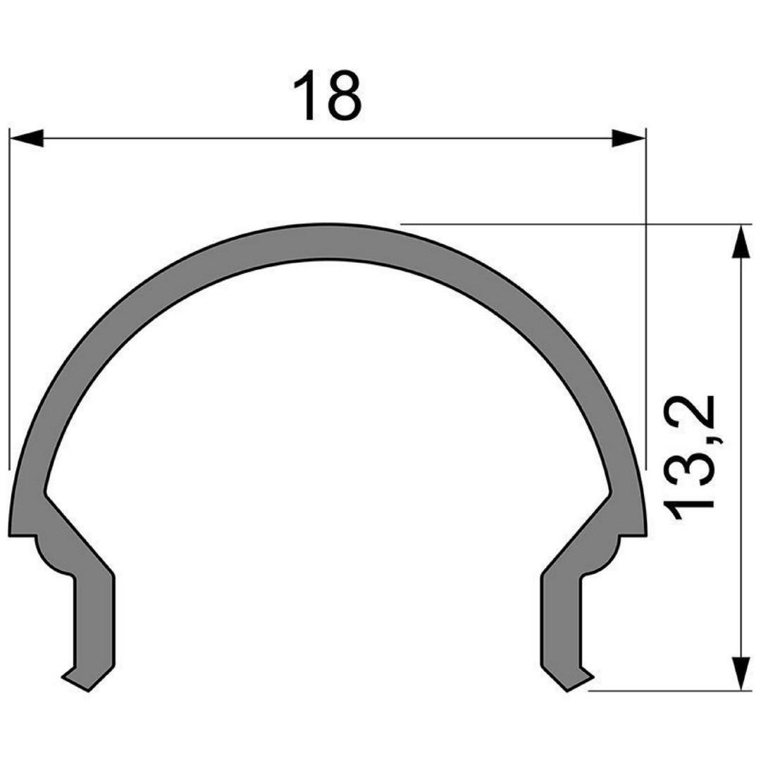 IMPR 984525 Kryt R-01-12 mléčný  40% propustnost 2000 mm - DEKOLIGHT (obrázek 3)