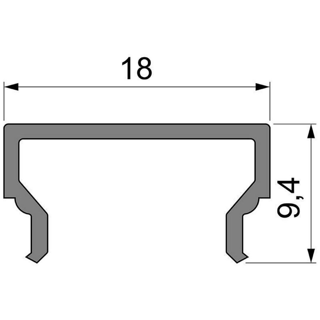 IMPR 984025 Kryt H-01-12 mléčný  40% propustnost 2000 mm - DEKOLIGHT (obrázek 3)