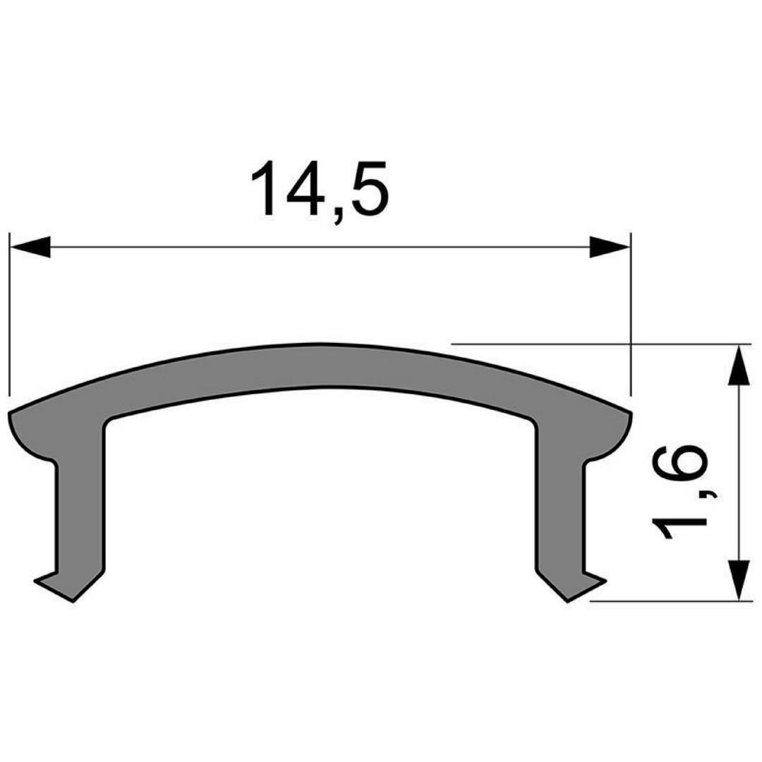 IMPR 983513 Kryt F-01-10 matný 75% propustnost 2000 mm - DEKOLIGHT (obrázek 3)