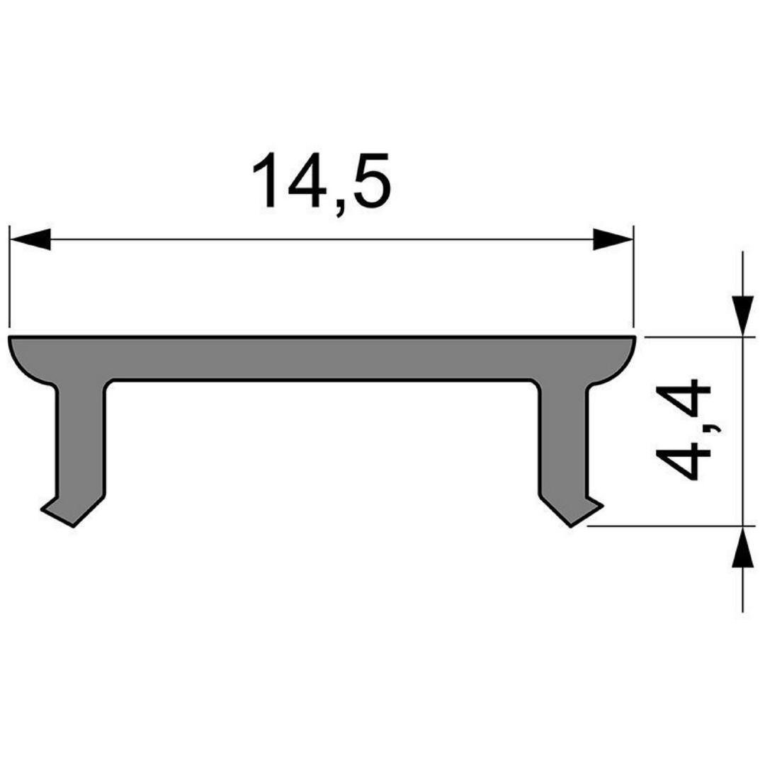 IMPR 983013 Kryt P-01-10 matný 75% propustnost 2000 mm - DEKOLIGHT (obrázek 3)