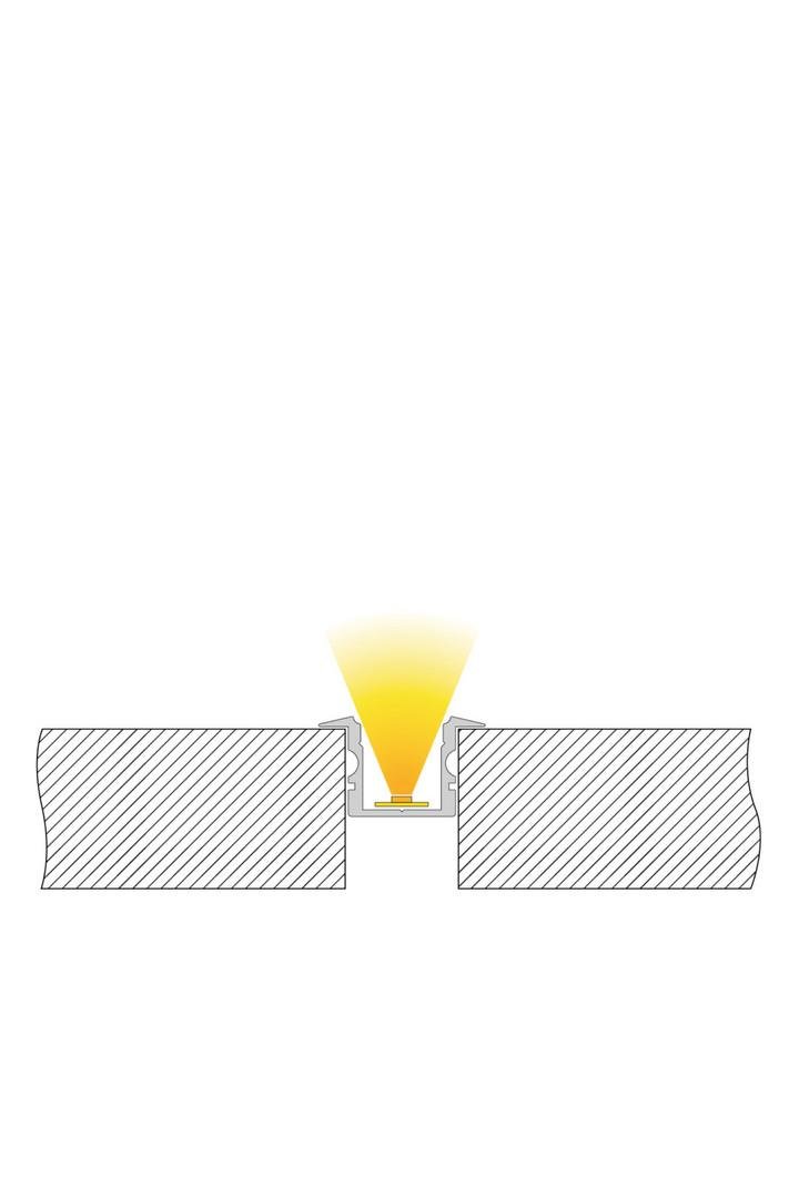 IMPR 975123 ET-02-10 vysoký T-profil pro 10 - 11,3 mm LED pásek matná černá - DEKOLIGHT (obrázek 3)