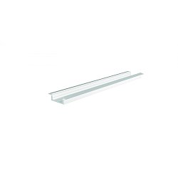 Obrázek pro produkt ET-01-12 plochý T-profil pro 12 - 13,3 mm LED pásek matná bílá - DEKOLIGHT