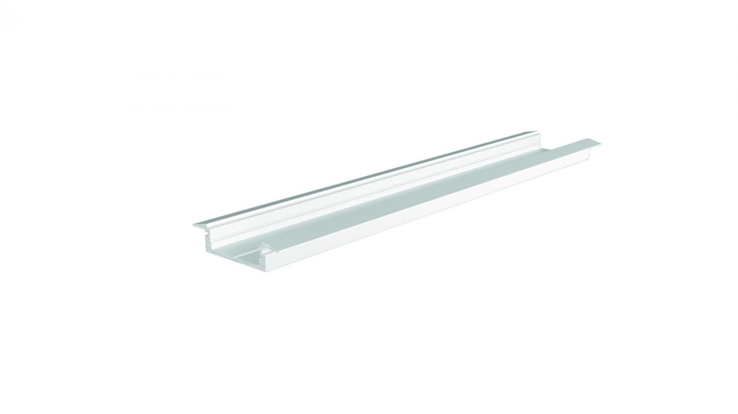 IMPR 975065 ET-01-15 plochý T-profil pro 15 - 16,3 mm LED pásek matná bílá - LIGHT IMPRESSIONS