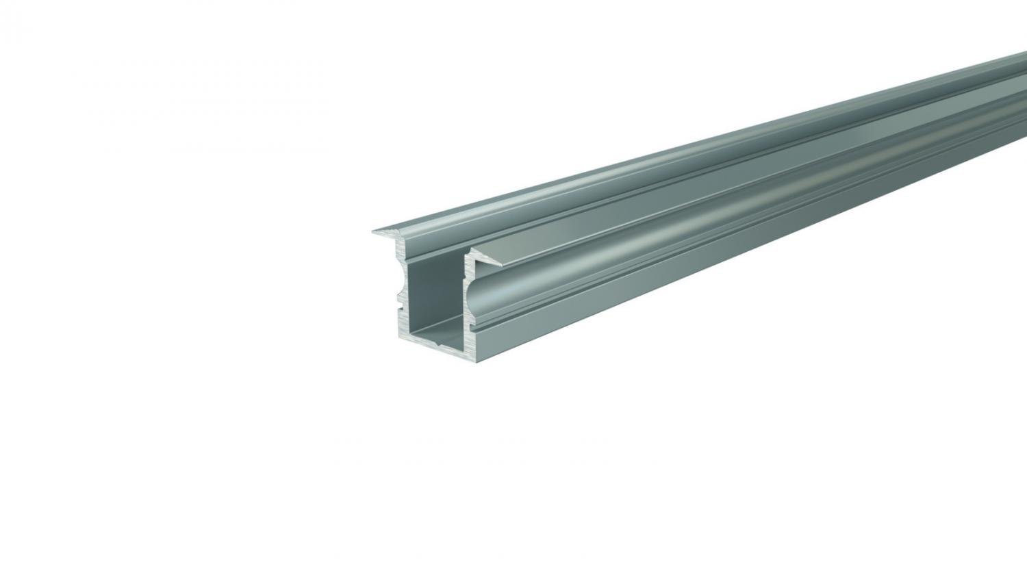 IMPR 975100 ET-02-08 vysoký T-profil pro 8 - 9,3 mm LED pásek matná stříbrná - LIGHT IMPRESSIONS
