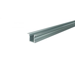 Obrázek pro produkt ET-02-08 vysoký T-profil pro 8 - 9,3 mm LED pásek matná stříbrná - DEKOLIGHT