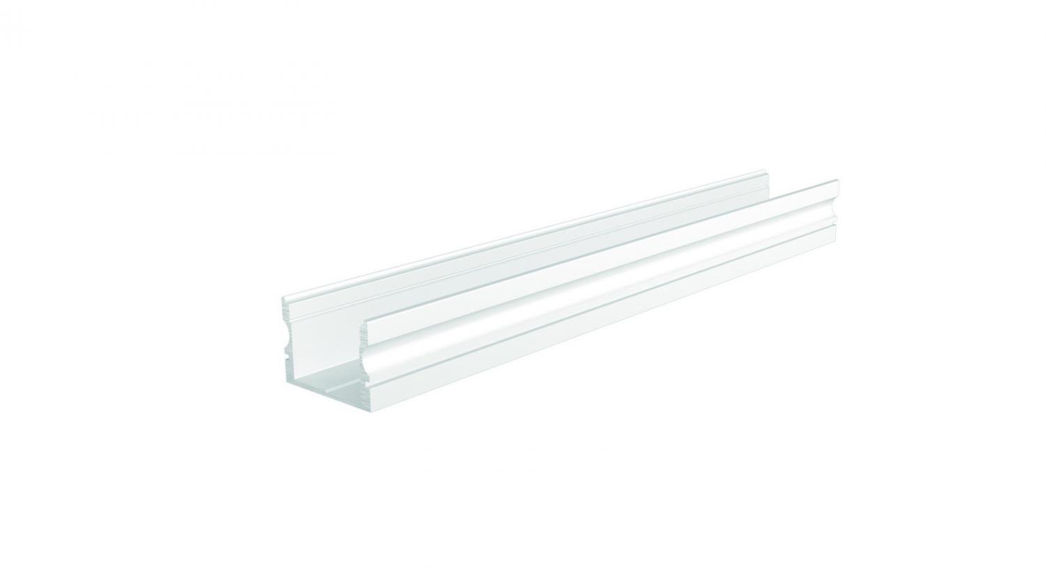 IMPR 970165 AU-02-15 vysoký U-profil pro 15 - 16,3 mm LED pásek matná bílá - LIGHT IMPRESSIONS