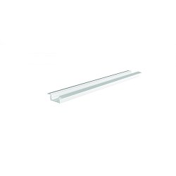 Obrázek pro produkt ET-01-08 plochý T-profil pro 8 - 9,3 mm LED pásek matná bílá - DEKOLIGHT