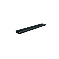 Obrázek pro produkt ET-01-10 plochý T-profil pro 10 - 11,3 mm LED pásek černá - DEKOLIGHT