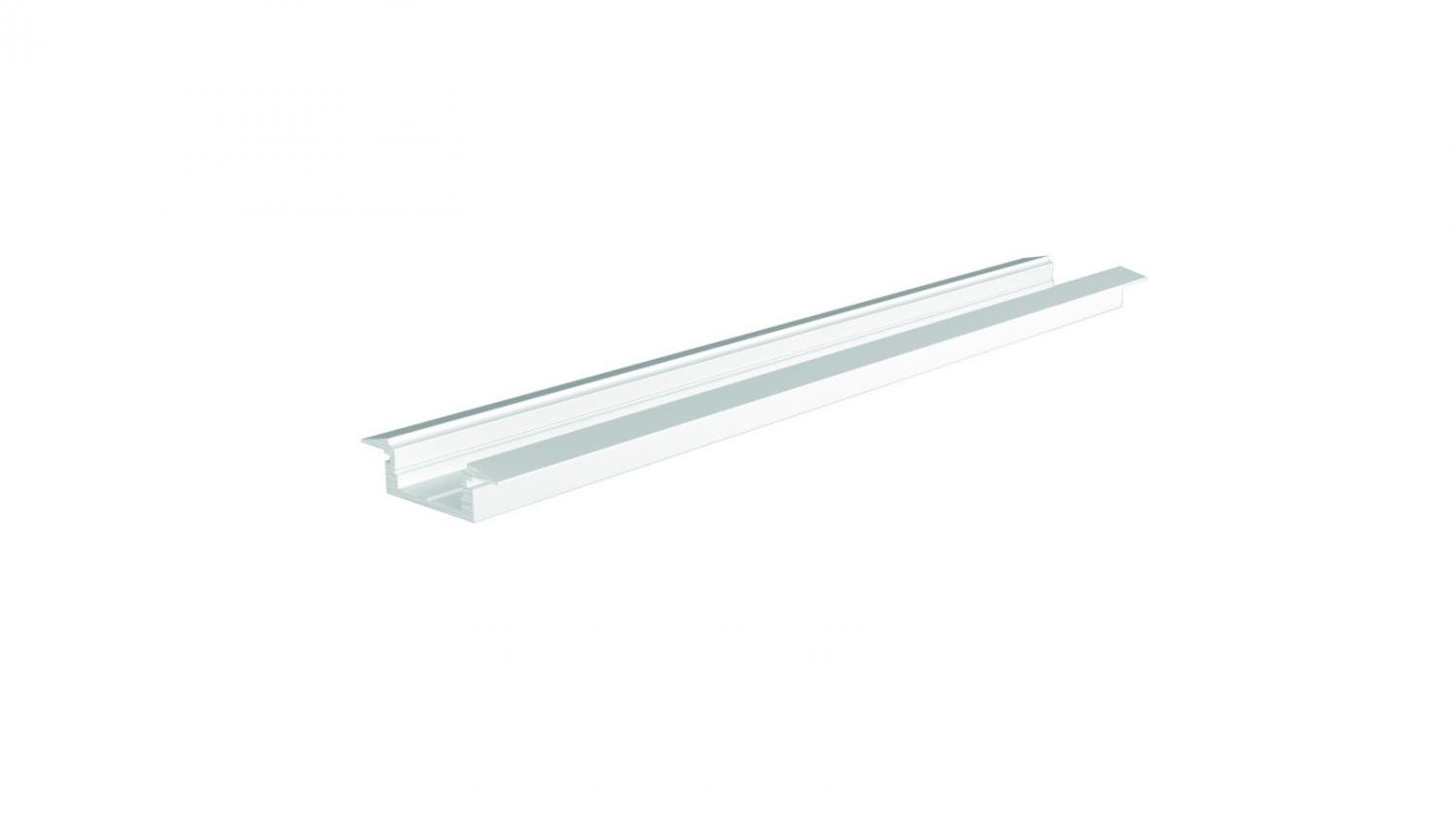 IMPR 975025 ET-01-10 plochý T-profil pro 10 - 11,3 mm LED pásek matná bílá - LIGHT IMPRESSIONS