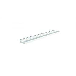 Obrázek pro produkt ET-01-10 plochý T-profil pro 10 - 11,3 mm LED pásek matná bílá - DEKOLIGHT