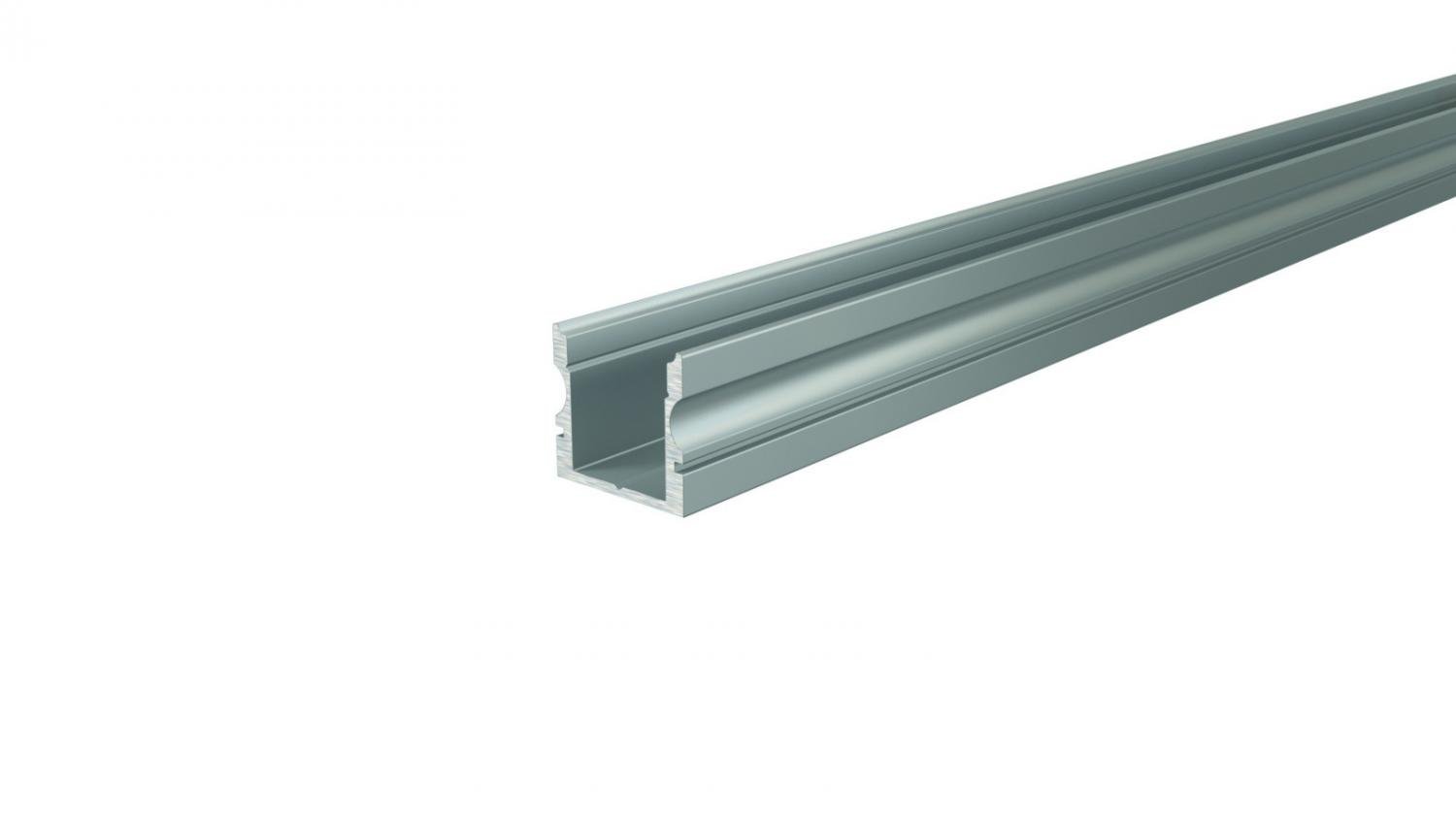 IMPR 970120 AU-02-10 vysoký U-profil pro 10 - 11,3 mm LED pásek matná stříbrná - LIGHT IMPRESSIONS