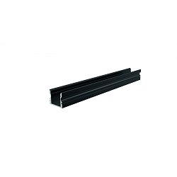 Obrázek pro produkt AU-02-12 vysoký U-profil pro 12 - 13,3 mm LED pásek matná černá - DEKOLIGHT