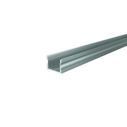 Obrázek pro produkt AU-02-15 vysoký U-profil pro 15 - 16,3 mm LED pásek matná stříbrná - DEKOLIGHT