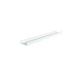 Obrázek pro produkt AU-01-15 plochý U-profil pro 15 - 16,3 mm LED pásek matná bílá - DEKOLIGHT