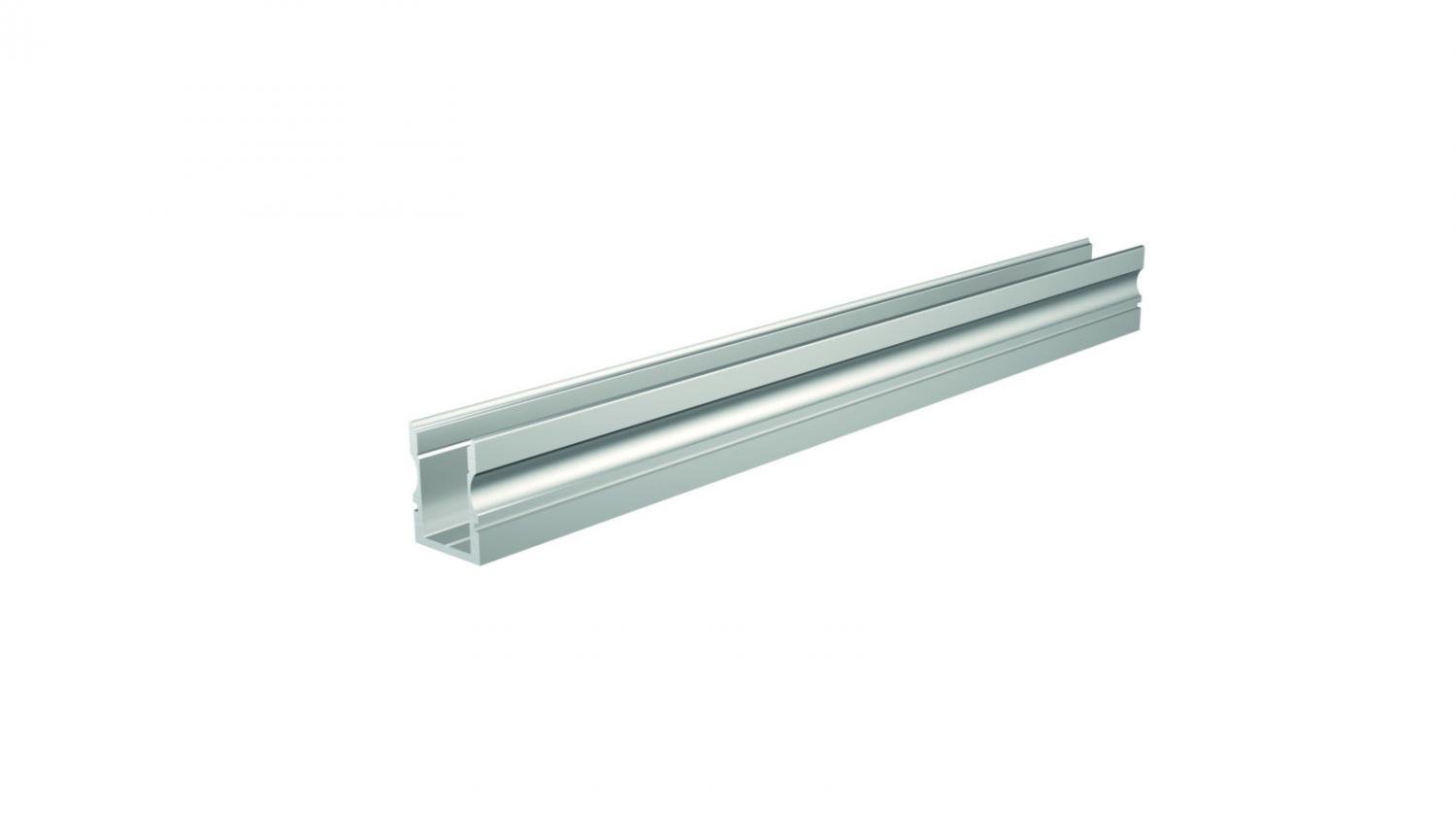 IMPR 970101 AU-02-08 vysoký U-profil pro 8 - 9,3 mm LED pásek matná stříbrná - LIGHT IMPRESSIONS