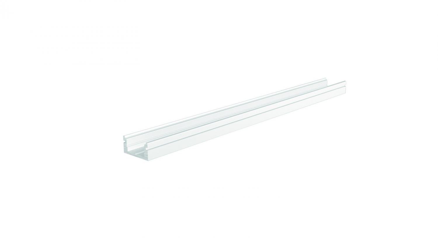 IMPR 970005 AU-01-08 plochý U-profil pro 8 - 9,3 mm LED pásek matná bílá - LIGHT IMPRESSIONS