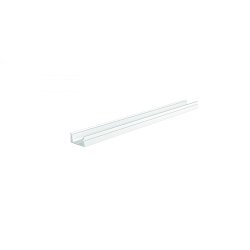 Obrázek pro produkt AU-01-08 plochý U-profil pro 8 - 9,3 mm LED pásek matná bílá - DEKOLIGHT