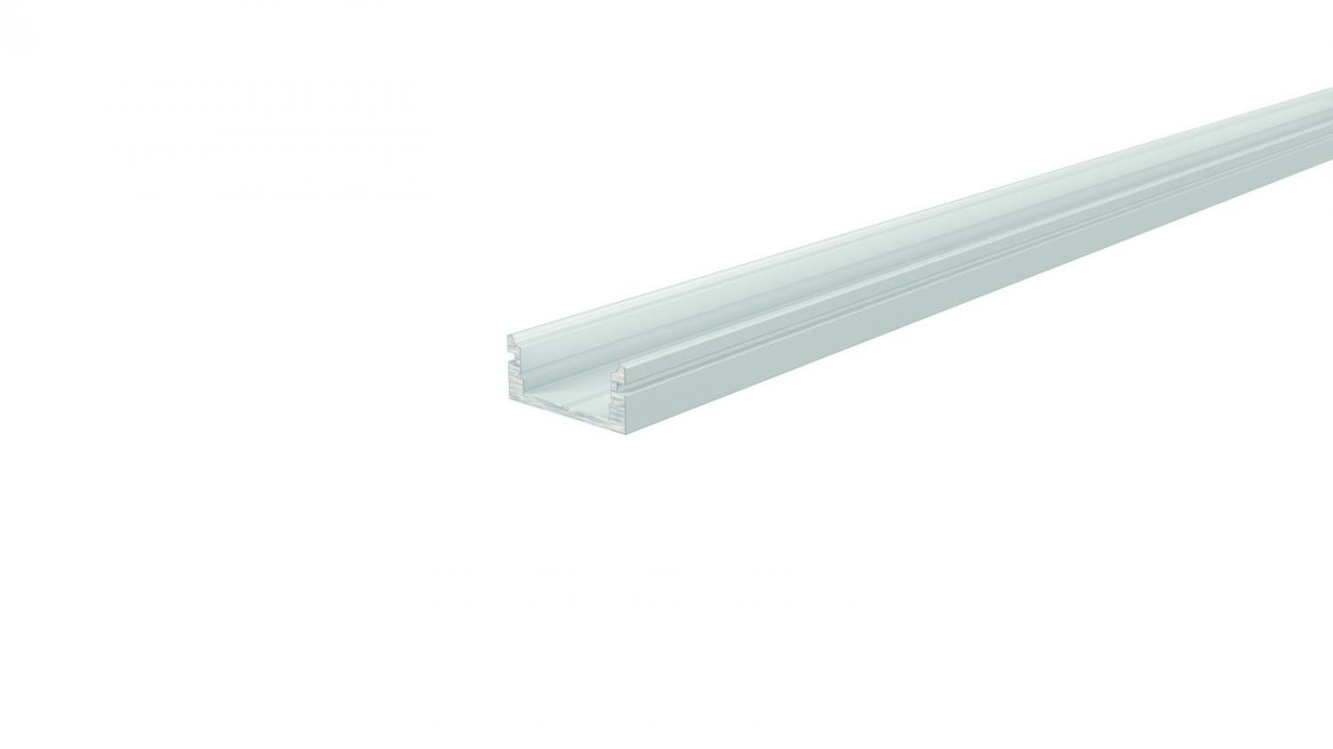 Levně IMPR 970025 AU-01-10 plochý U-profil pro 10 - 11,3 mm LED pásek matná bílá - DEKOLIGHT