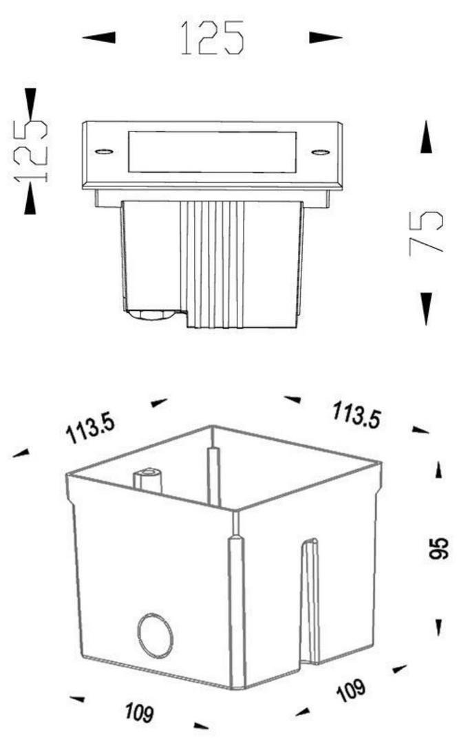Obrázek produktu Zemní zápustné svítidlo Square 2 symetrické 230V pojezdové - LIGHT IMPRESSIONS 2 Obrázek produktu Zemní zápustné svítidlo Square 2 symetrické 230V pojezdové - LIGHT IMPRESSIONS 2