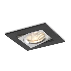 Obrázek pro produkt Vestavné svítidlo Aluminio Negro, černá, 1x50W, 12V - BPM