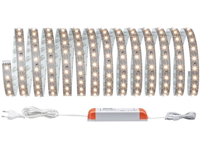 P 70604 LED pásek MaxLED 500 - základní sada 5 m teplá bílá, stříbrnošedá - PAULMANN (obrázek 4)