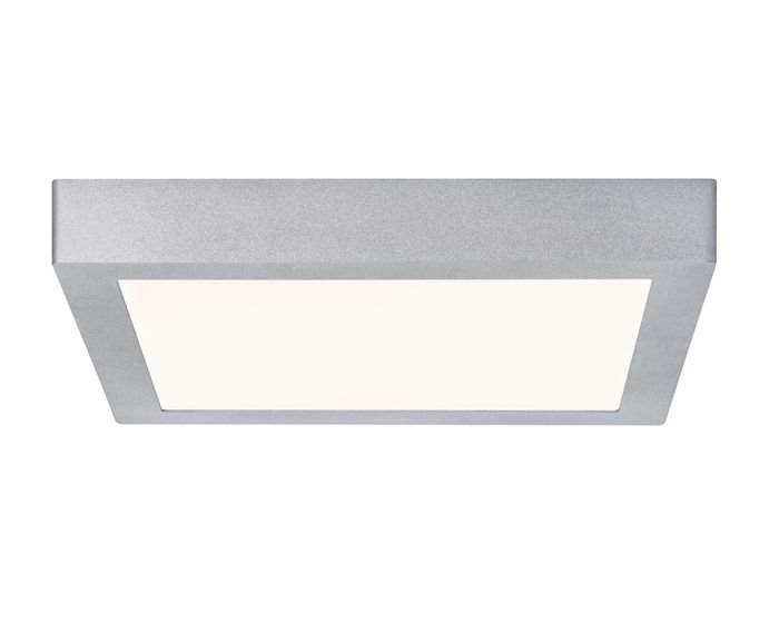 P 70650 Stropní svítidlo Lunar LED Panel 17W matný chrom, hliník - PAULMANN
