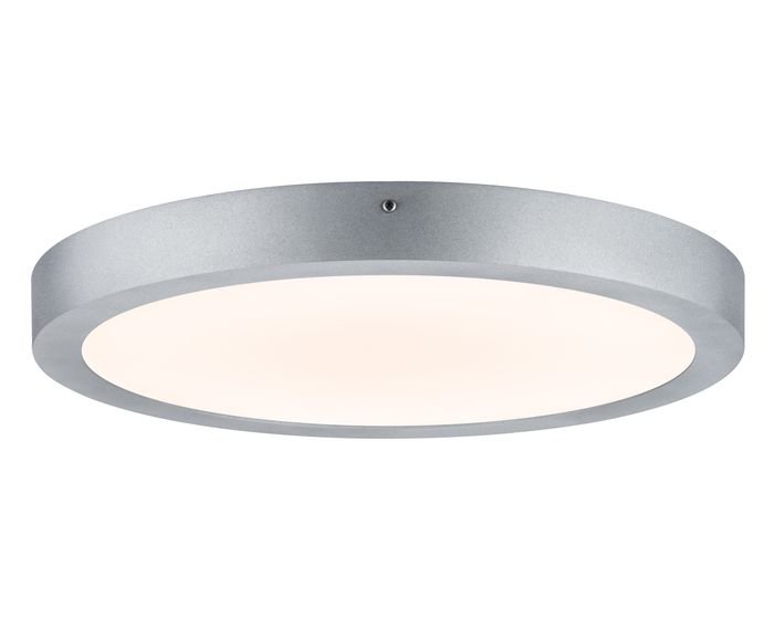 P 70656 Stropní svítidlo Lunar LED Panel 22W matný chrom, hliník - PAULMANN