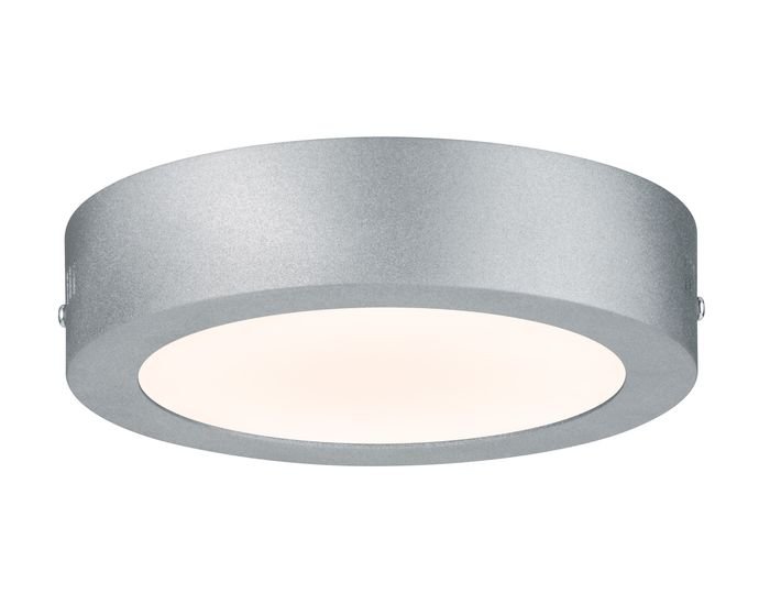 P 70653 Stropní svítidlo Lunar LED Panel 11W matný chrom, hliník - PAULMANN