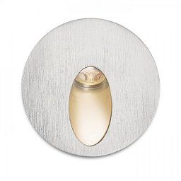 Obrázek pro produkt ELICA kruhová venkovní matný nikl 230V/700mA LED 3W IP54 3000K - RED - DESIGN RENDL