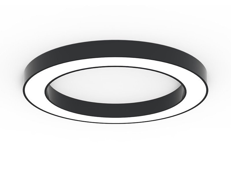BPM 10193.65.SR.BK.OP.3K Stropní svítidlo Alberta S-LIGHT LED 37W 3000K 3700lm průměr 65cm černé / opál nestmívatelné (10193.65.SR.BK.OP.3K) - BPM