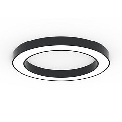 Obrázek pro produkt Stropní svítidlo Alberta S-LIGHT LED 37W 3000K 3700lm průměr 65cm černé / opál nestmívatelné (10193.65.SR.BK.OP.3K) - BPM